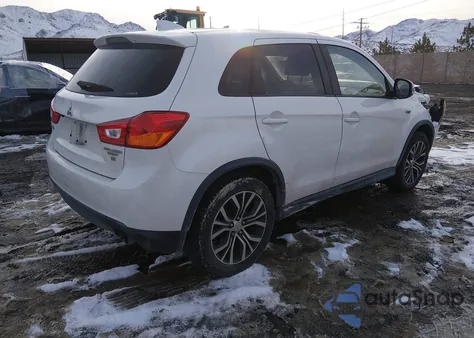 2017 Mitsubishi Outlander Sport 2.4 Se z USA, uszkodzony, nr VIN JA4AR3AW9HZ062836